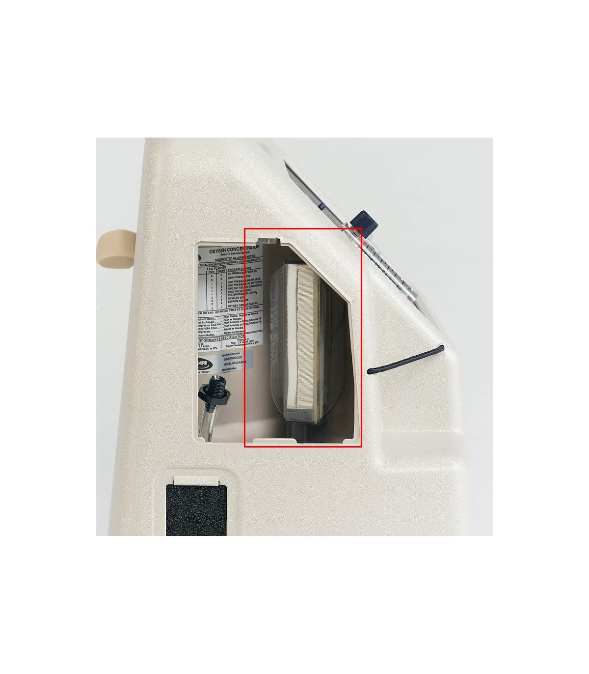 FILTRE POUR CONCENTRATEUR 02