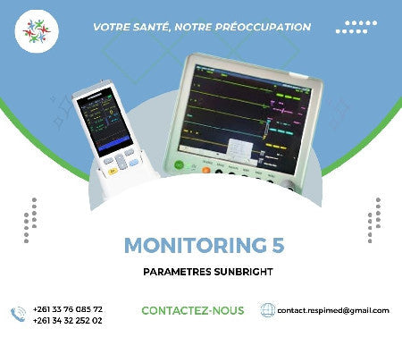 Optimisez les soins avec moniteurs médicaux, faites confiance à Respimed-MG
